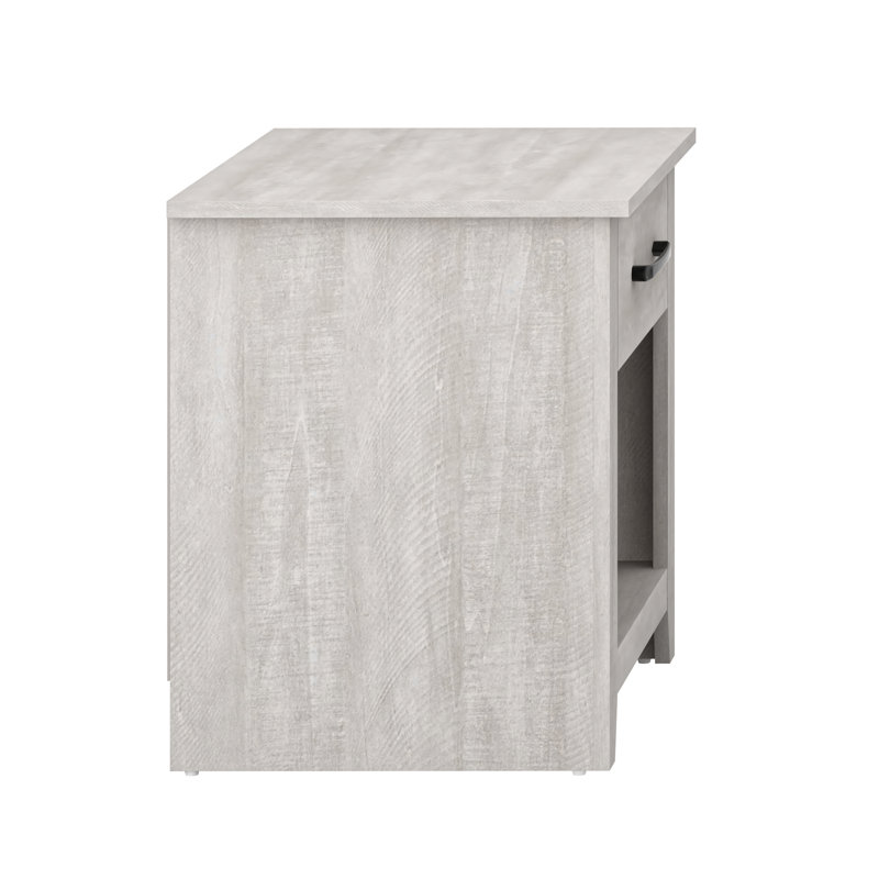 Walter 1 Drawer Nightstand, Dusty Gray Oak