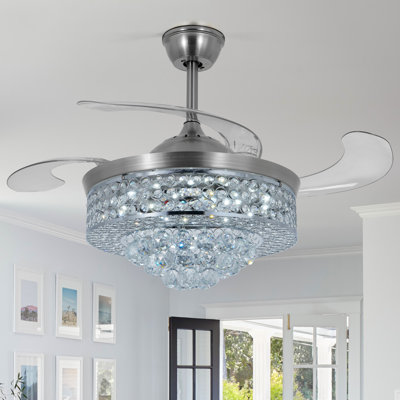 Annitra 42'' Ceiling Fan with LED Lights