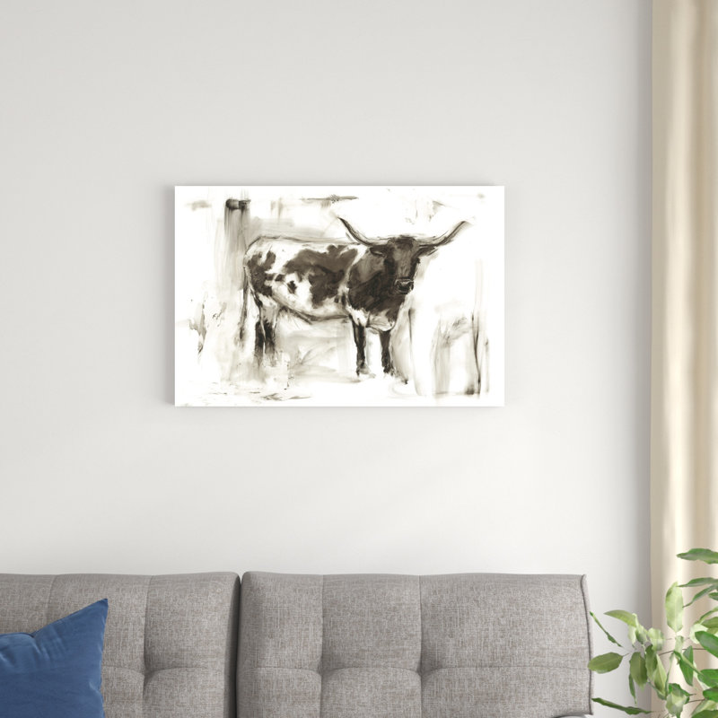 Étude Longhorn I, H 20 po x l 30 po x P 1,25 po