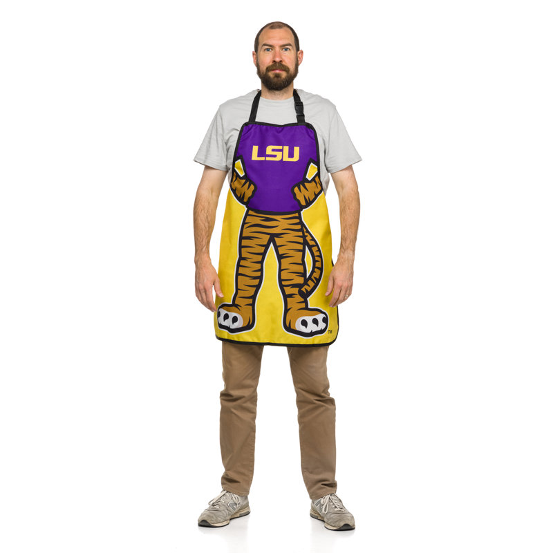 No Pattern Bib Apron, Louisiana State University
