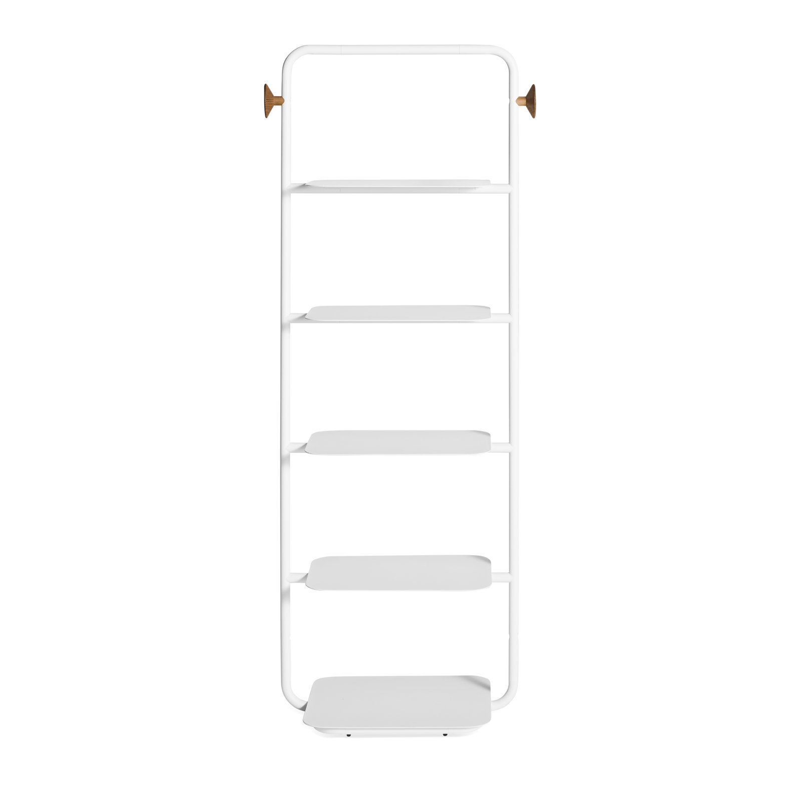 Garden Party 28'' W Steel Shelving Unit, White