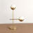 Steel, Glass Buffet Lamp-1189492759