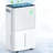 Antarctic Star 45-Pints/Day High Humidity Dehumidifier W/Washable Filter,3 Modes, 24-H Setting, White