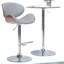 Tabouret de bar moderne pivotant rembourré Marana-1168484446