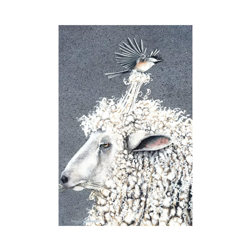 The Heist by Maggie Vandewalle - Wrapped Canvas Painting, 66.04 cm H x 45.72 cm W x 3.175 cm D