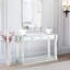 Jessee 120.5cm Glass Top Console Table