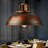 Levante 1 - Light Antique Copper Single Pendant