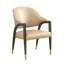 Fauteuil Collette en bois brun clair Collette-123993923