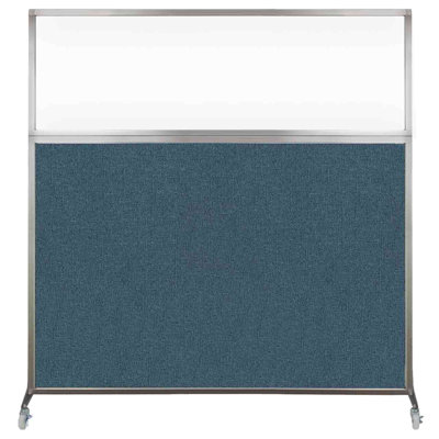 Hush Screen Office Partition - Clear Window