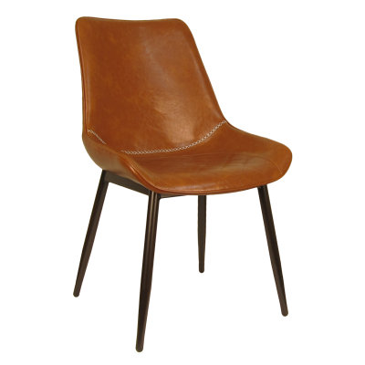 18'' H Upholstered Metal Side Chair