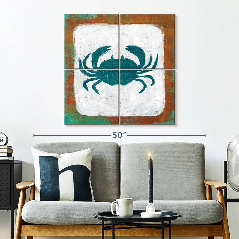 Crabe Brampt, H 32 po x l 32 po