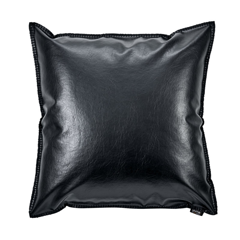Evil Square Cushion Cover, Black