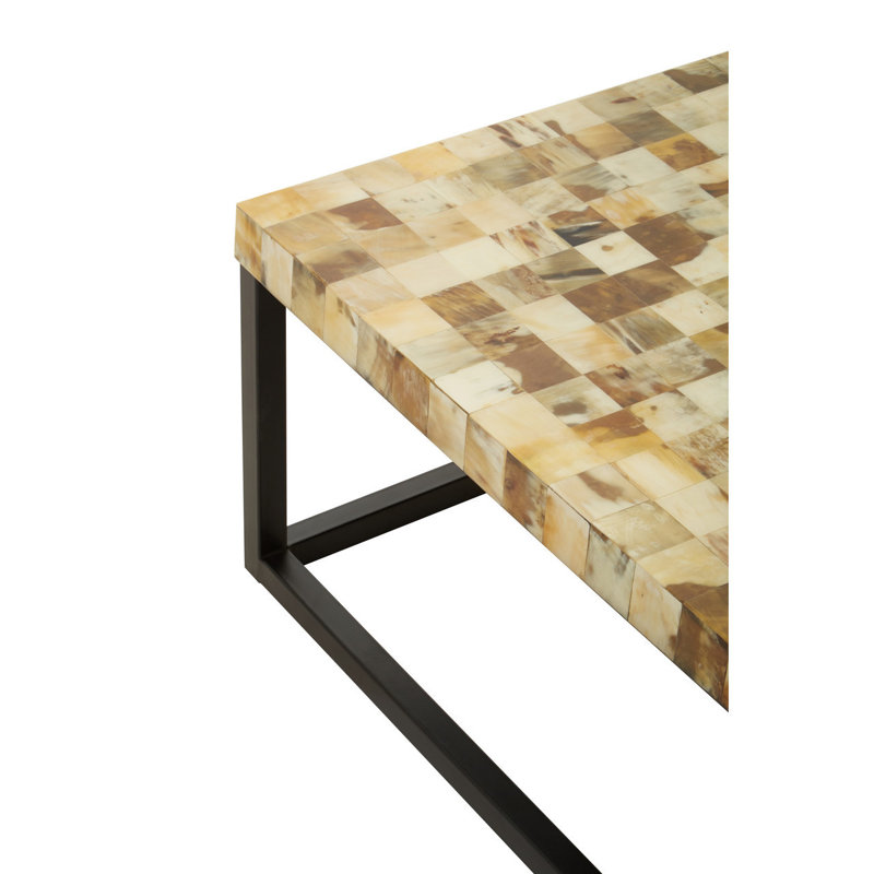 Leia Frame Coffee Table, Brown