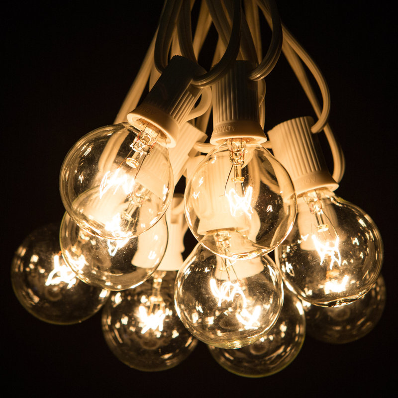 Blairsden Outdoor 100 - Bulb 1200'' Plug-in Globe String Light, White