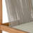 Pacifica Dining Side Chair Natural Teak/Rope/Brass