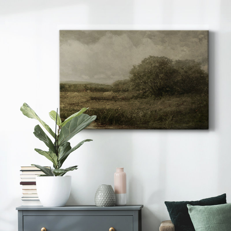 Vintage Landscape-DCC XXXII, reproduction d'art sur toile, H 9 po x l 13 po