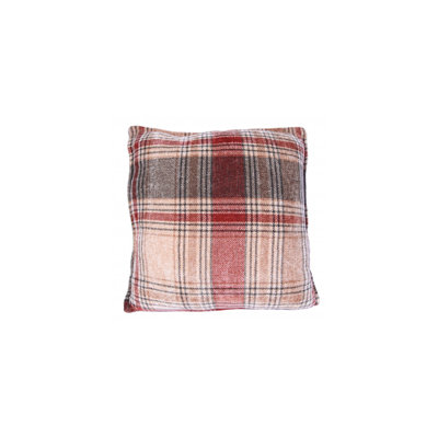 Cyprus Plaid Chenille Throw Pillow