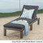 Versatile Outdoor Wicker Lounger For All-Season Relaxation