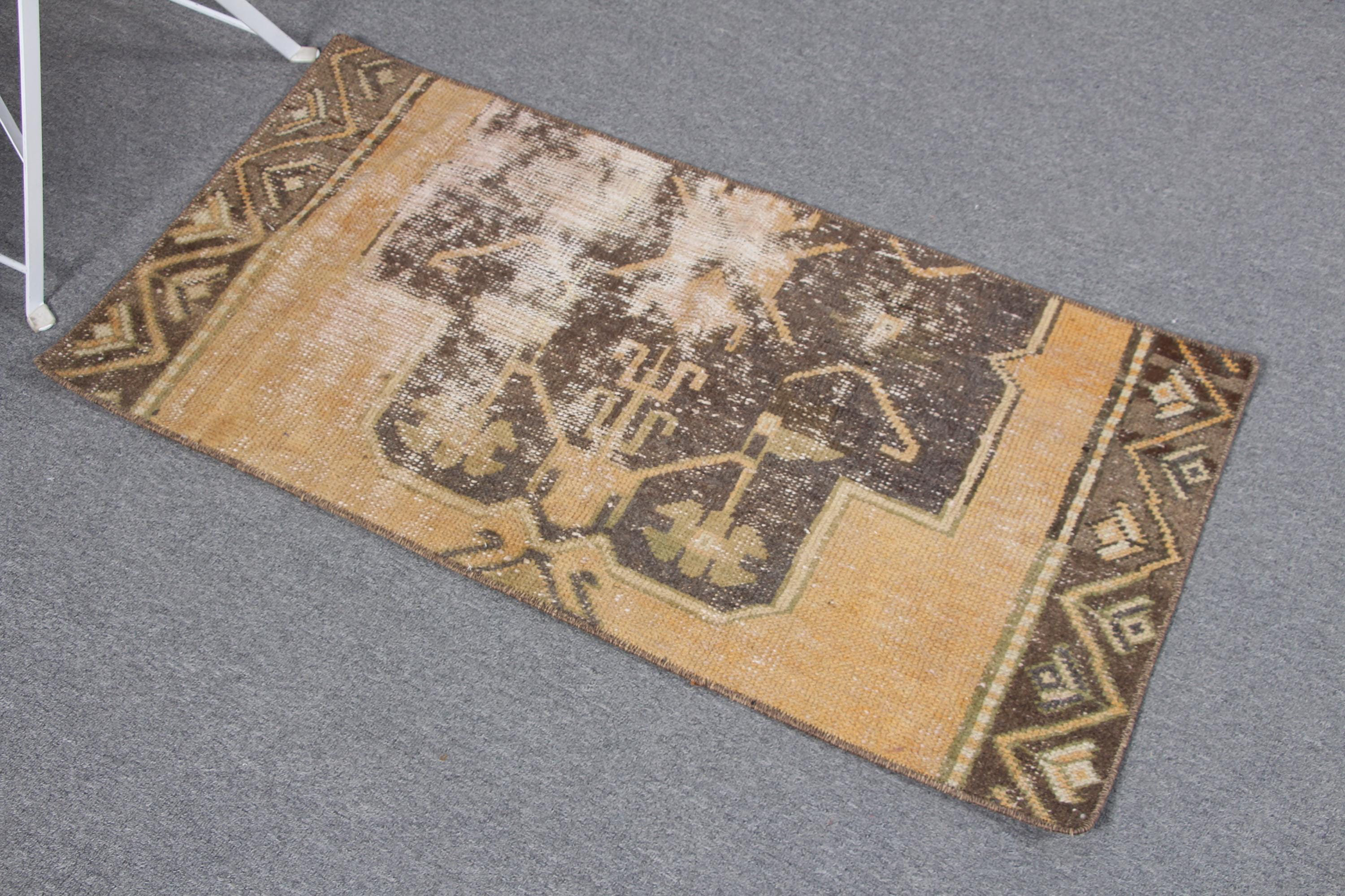 Foundry Select Vintage Handwoven Turkish Rug in Yellow - Small ...