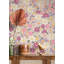 Papier peint adhésif Wildflower Impressions Magenta-106481591