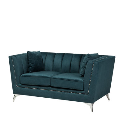 Alexandria Velvet Loveseat