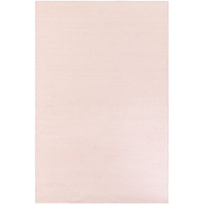 Contemporary Niall Area Rug Pink Roses Color, Rectangle 6'1" x 9'