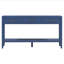 Table d'entrée 62,2 po avec 3 tiroirs, console peinte avec tablette inférieure et poignées en fer, table minimaliste pour salon, couloir, cuisine, chambre à coucher, bureau