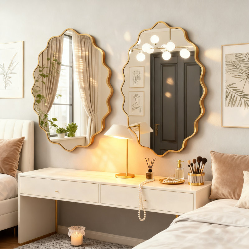 Wall Mirror (set Of 2)