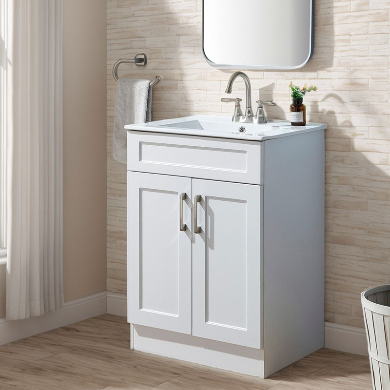 Ensemble de meuble-lavabo simple 24 po Modern
