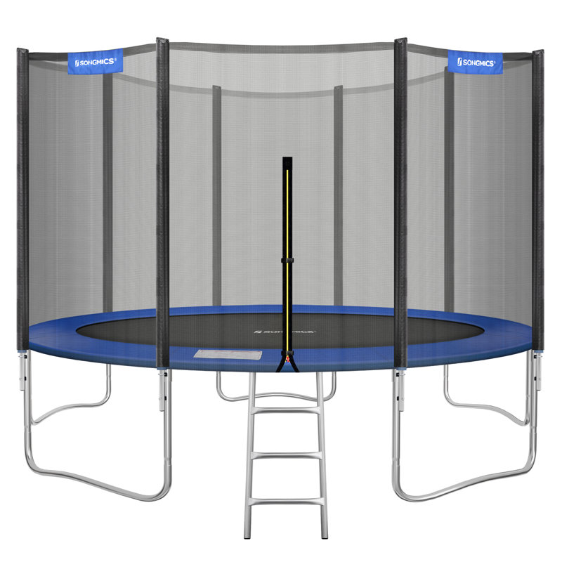 Songmics ft Round Backyard Trampoline with Safety Enclosure
