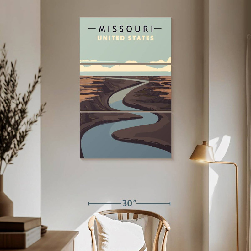 Alvord Missouri River Poster