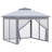 Iov Pop Up Canopy Tent with Netting and Carry Bag, Instant Gazebo Sun Shelter-98412073-98412074