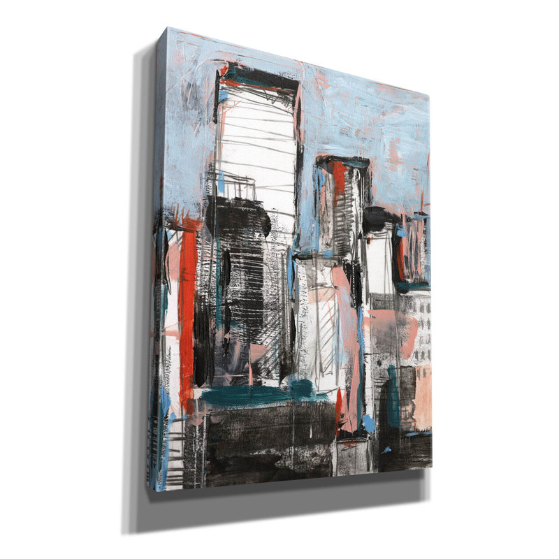 «Bustle 2» par Ethan Harper, H 54 po x l 40 po x P 1,5 po