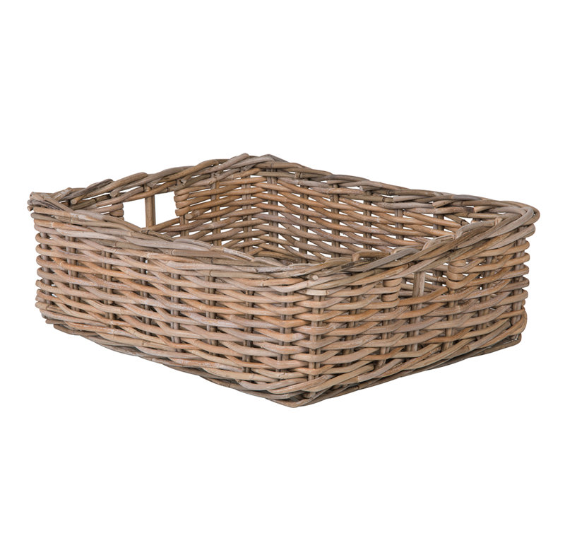 Panier en rotin Ayriauna, H 6 po x l 20 po x p 15 po