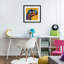 «Vibrant T-Rex Portrait», reproduction encadrée sous verre, conception de Wumples-1538900272-1538900275