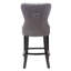 Grand tabouret en velours-1995886163