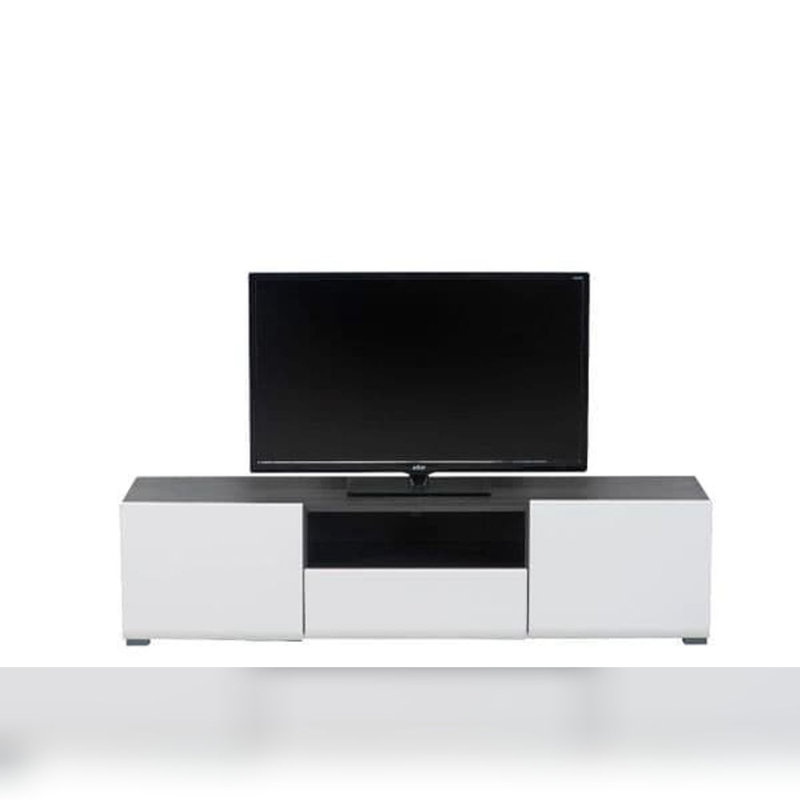 Unfinished TV Stand for TVs up to 65" with Fireplace Included