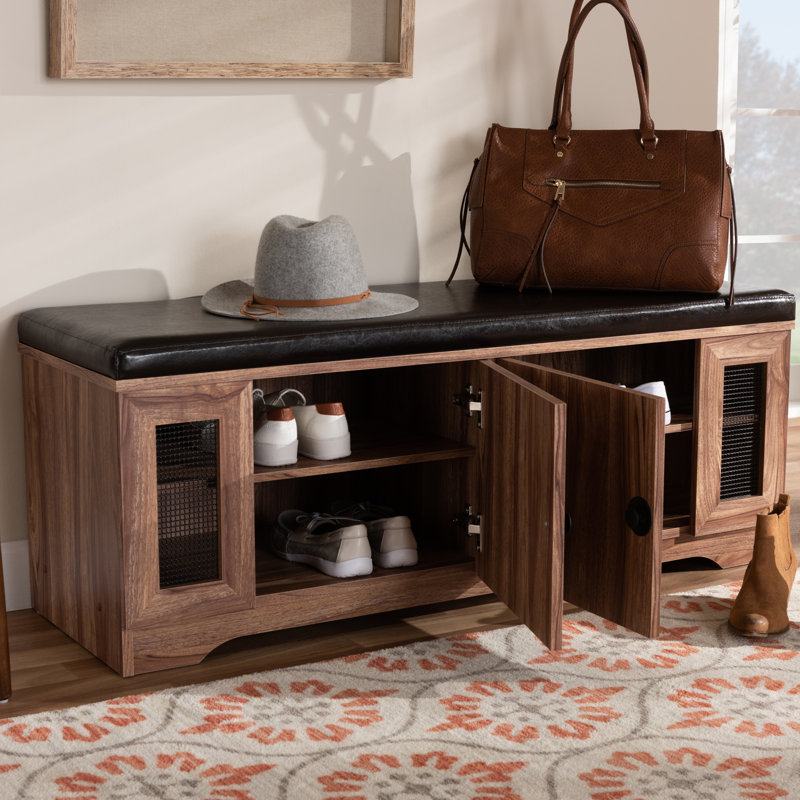 8 Pair Shoe Storage Bench