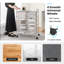 Nally 10 Drawer Storage Drawer with Locking Wheels-409249953