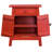 Toyomi Solid Wood Top 1 End Table with Storage