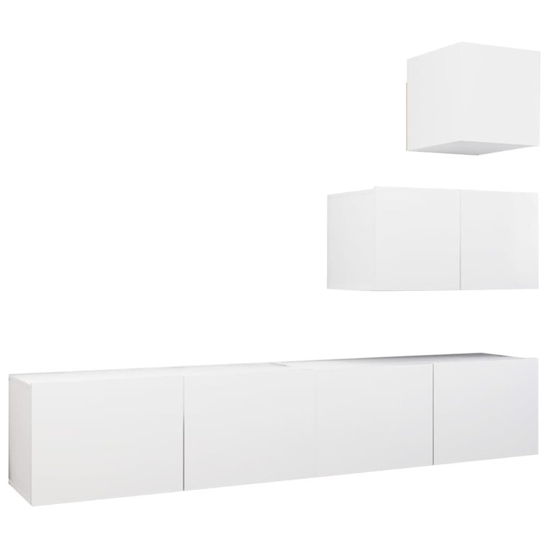 Blackmun Unfinished Entertainment Centre for TVs up to 88", White