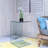 Tempered Glass Coffee Table Clear End Table Transparent Side Table