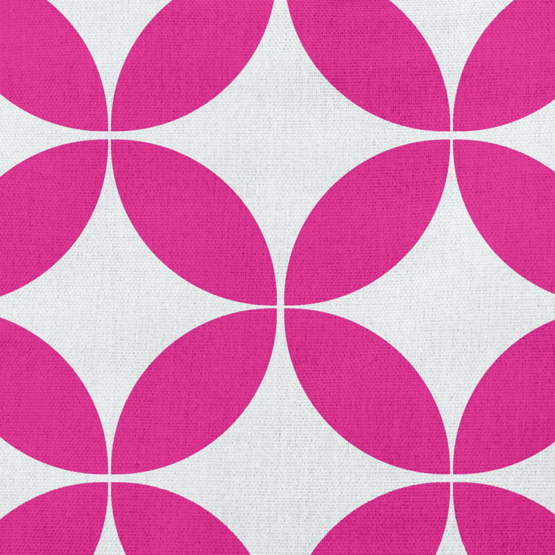 Coussin intérieur / extérieur Eye Opener, 20 po x 20 po, Rose