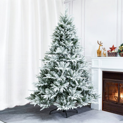 Pine Flocked Christmas Tree