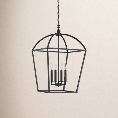 Alfreda 4 - Light Dimmable Lantern Chandelier