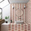 Ako 4x9 Rectangle Marble Micro Mosaic Tile-1338165411