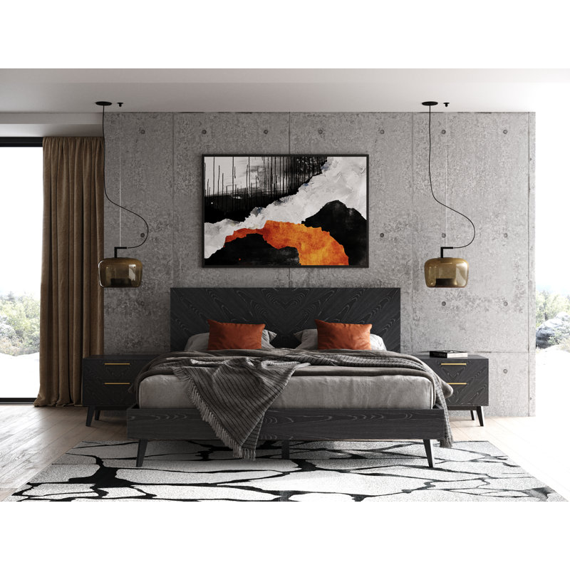 Domburg Platform Bed, King