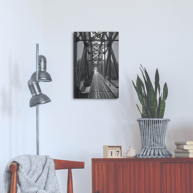 «The Alaskan Railroad» par Lori Deiter, H 24 po x l 16 po