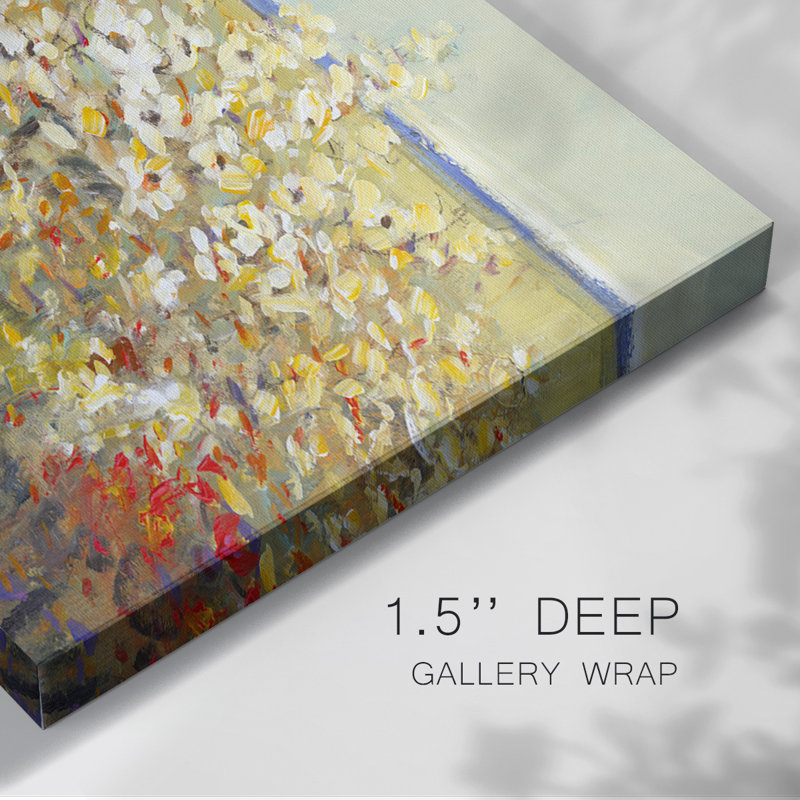 Field of Spring Flowers II-Gallery, toile tendue, H 12 po x l 18 po