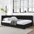 Black Velvet Upholstered Full Size Bed - Frame With Comfortable For Bedroom And Living Room With